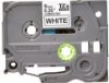 Picture of Brother 9mm Black on White TZE Tape