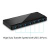 Picture of TP-Link UH700 7 Ports USB3 Hub Desktop 2.5A Power Adapter