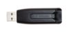 Picture of Verbatim 32GB V3 USB3.0 Grey Store'n'Go V3; Retractable USB Storage Drive Memory Stick
