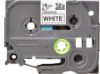 Picture of Brother 18mm Black on White TZE Tape