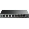 Picture of TP-Link TL-SG108PE 8-Port Gigabit Easy Smart Switch with 4-Port PoE, 55W IEEE 802.3af, Fanless, VLAN Features