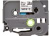 Picture of Brother 24mm Black on White TZE Tape