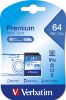 Picture of Verbatim SDXC 64GB (Class 10 UHS-I) Up to 45MB/Sec 300X read speed