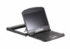 Picture of Aten Rackmount Dual Rail LCD Console VGA,HDMI,DVI & USB w/ 18.5' LCD Display, 1x Custom KVM Cable Included, 1920x1080@60hz Display, LED Illumination L