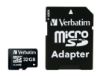 Picture of Verbatim 32GB MicroSD SDHC SDXC Class10 UHS-I Memory Card 45MB/s Read 10MB/s Write 300X Read Speed with standard SD adaptor