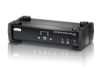 Picture of Aten Desktop KVMP Switch 2 Port Single Display 4k DisplayPort w/ audio, Cables Included, 2x USB Port, Selection Via Front Panel
