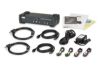 Picture of Aten Desktop KVMP Switch 2 Port Single Display 4k DisplayPort w/ audio, Cables Included, 2x USB Port, Selection Via Front Panel