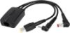 Picture of Targus 3-Way Active DC Charging Cable 3 Pin - Accommodates up to 3 different Power Tips/SecureFix clips for Semi-Permanent (LS)