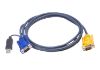 Picture of Aten KVM Cable 1.8m with 3 in 1 SPHD to VGA & USB