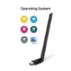 Picture of TP-Link Archer T2U Plus AC600 High Gain Wi-Fi Dual Band USB Adapter,433Mbps at 5GHz + 200Mbps at 2.4GHz, USB 2.0, 1 high gain antenna