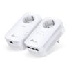 Picture of TP-Link TL-PA8033P KIT AV1300 Passthrough Powerline KIT, Qualcomm, 3 Gigabit Ports, 1300Mbps Powerline, 2*2 MIMO,  HomePlug AV2, New PLC Utility, Twin