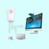 Picture of TP-Link TL-PA8033P KIT AV1300 Passthrough Powerline KIT, Qualcomm, 3 Gigabit Ports, 1300Mbps Powerline, 2*2 MIMO,  HomePlug AV2, New PLC Utility, Twin