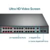 Picture of TP-Link TL-SL1226P 24-Port 10/100Mbps + 2-Port Gigabit Unmanaged PoE+ Switch , Up To 250W For all PoE Ports, Up To 30W Each PoE Port