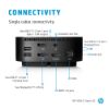 Picture of HP Dock G2 USB-C Universal Docking Station - 100W Power Delivery 3xDisplays or 2x4K 2xDP 1xHDMI 4xUSB-A 1xUSB-C RJ45 Audio Combo for HP Notebook PC