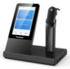 Picture of Yealink WH67 UC DECT Wireless Convertible Headset, UC Workstation, HD Voice,2-Mic Noise Cancellation,Teams Certified, Lightweight, 4 Wearing Styles