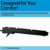 Picture of HP 320MK USB Wired Desktop Keyboard Mouse Combo Reduced-sized & Low-Profile Quiet Keys Easy Clean Plug&Play for Notebook Desktop PC