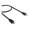 Picture of Verbatim HDMI 1.4b Cable 1m - Support 4K FHD, 3D Compatible, Audio Return Channel (ARC) HIgh Performance Premium Cable. Black Colour