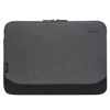 Picture of Targus 15.6' -16' Cypress EcoSmart Sleeve for Laptop Notebook Tablet - Up to 15.6', Made with 5 Recycled Plastic Water Bottles - Grey