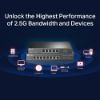 Picture of TP-Link TL-SG108-M2 8-Port 2.5G Desktop Switch, Up To 40G Switching Capacity, Connects 2.5G NAS/Server, 2.5G WiFi 6 AP, 4K Video, Wall Mountable, 5YW