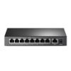 Picture of TP-Link TL-SF1009P 9-Port 10/100Mbps Desktop Switch with 8-Port PoE+, Up to 65W for 8 PoE ports, Up to 30W for each PoE port