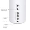 Picture of TP-Link Deco X50-4G(1-pack) 4G+ AX3000 Whole Home Mesh Wi-Fi 6 Router, Build-In 300Mbps 4G+ LTE Advanced Modem