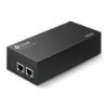 Picture of TP-Link TL-POE170S Omada PoE++ Injector, 2 Gigabit Ports, 802.3af/at/bt, Integrated Power Supply, Wall Mountable, Plug & Play