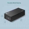 Picture of TP-Link TL-POE170S Omada PoE++ Injector, 2 Gigabit Ports, 802.3af/at/bt, Integrated Power Supply, Wall Mountable, Plug & Play