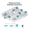 Picture of TP-Link VIGI 4MP C440-W(4mm) Full-Colour Wi-Fi Turret Network Camera,4mm Lens, Smart Detection, 3YW