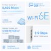 Picture of TP-Link Deco XE75 Pro(2-pack)) AXE5400 Tri-Band Mesh Wi-Fi 6E System, 574 Mbps at 2.4 GHz + 2402 Mbps at 5 GHz + 2402 Mbps at 6 GHz