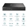 Picture of TP-Link VIGI NVR1008H-8MP 8 Channel PoE+ Network Video Recorder, 113W PoE Budget, H.265+, 4K Video Output & 16MP Decoding Capacity (HDD Not Included)