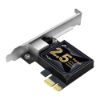 Picture of TP-Link TX201 2.5G 2.5 Gigabit PCI Express Network Adapter Low-Profile & Full-Height Brackets 1× PCI Express 2.1 x 1, 1× RJ45 Gigabit/Megabit Port (NI