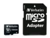 Picture of Verbatim Micro SDXC 128GB (Class 10 UHS-I) w Adaptor - 600x,  90 MB/Second, High Capacity and fast transfer. Mobile, Camera, Backup. Water Resistant