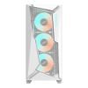 Picture of Gigabyte C301 RGB Tempered Glass E-ATX White Mid Tower Gaming Chassis  2x3.5' 2x2.5' 2xUSB3.0 Detachable Dust Filter Liquid Cooling PSU Standard ATX