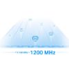 Picture of TP-Link RE815XE AXE5400 Mesh Wi-Fi 6E Range Extender 574Mbps @2.4 GHz, 2402Mbps @5 GHz, 1 Gigabit Ethernet Port, 4 External Antennas