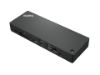Picture of LENOVO ThinkPad Thunderbolt 4 Workstation Docking 230W Power Delivery Supports 1x 8K30 / 4x 4K60 Displays HDMI 2xDP 4xUSB-A USB-C GbE 3.5mm Combo 300W