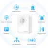 Picture of TP-Link Tapo Smart IoT Hub with Chime, Whole-Home Coverage, Low-Power Wireless Protocol , Smart Alarm, Smart Doorbell (Tapo H100）
