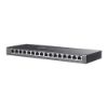 Picture of TP-Link SG2016P Omada 16-Port Gigabit Smart Switch with 8-Port PoE+ , Integration with Omada SDN Controller, Static Routing, 802.1Q VLAN, STP/RSTP/MST