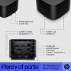 Picture of HP Dock G4 Thunderbolt 4 Docking Station - 120W Power Delivery 4xDisplays 2xDP 1xHDMI 3xUSB-A 2xUSB-C 1xTB4 2.5GbE RJ45 for HP Notebook PC