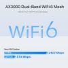 Picture of TP-Link Deco X50-Outdoor(1-pack) AX3000 Outdoor / Indoor Whole Home Mesh WiFi 6 Unit, 574 Mbps at 2.4 GHz + 2402 Mbps at 5 GHz