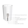 Picture of TP-Link Deco X80-5G(1-pack) 5G AX6000 Whole Home Wi-Fi 6 Gateway,  4804Mbps at 5 GHz + 1148Mbps at 2.4 GHz, 5G 5Gbps/900Mbps, 4G+ Cat20 2Gbps/200Mbps