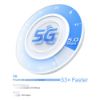 Picture of TP-Link Deco X80-5G(1-pack) 5G AX6000 Whole Home Wi-Fi 6 Gateway,  4804Mbps at 5 GHz + 1148Mbps at 2.4 GHz, 5G 5Gbps/900Mbps, 4G+ Cat20 2Gbps/200Mbps