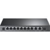 Picture of TP-Link TL-SL1311P 8-Port 10/100Mbps + 3-Port Gigabit Desktop Switch with 8-Port PoE+, Extend Mode for 250m PoE Transmitting, Isolation Mode, PoE Aut