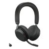 Picture of Jabra Evolve2 75 USB-C Link380a UC Stereo Stand Black, 8-Mic Technology, 36 Hours Battery & Fast Charge, Dual-Foam Tech, Discreet Hide-Away Boom Arm