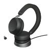 Picture of Jabra Evolve2 75 USB-C Link380a UC Stereo Stand Black, 8-Mic Technology, 36 Hours Battery & Fast Charge, Dual-Foam Tech, Discreet Hide-Away Boom Arm