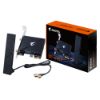 Picture of Gigabyte GC-WIFI7 Motherboard, Wi-Fi 7, up to 5800Mbps, up to 320MHz bandwidth support across the 2.4GHz, 5GHz, and 6GHz bands, 2Tx2R antenna, PCIe x1