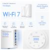 Picture of TP-Link Deco BE85(1-pack) BE22000 Tri-Band Whole Home Mesh Wi-Fi 7 System (WIFI7), 1376 Mbps at 2.4 GHz + 8640 Mbps at 5 GHz + 11520 Mbps at 6 GHz