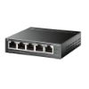 Picture of TP-Link TL-SG105MPE 5-Port Gigabit Easy Smart Switch with 4-Port PoE+, PoE Auto Recovery, MTU/Port/Tag-based VLAN, QoS, IGMP Snooping, Web/Utility Man
