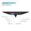 Picture of HP E24MV G4 23.8'/24' FHD Conferencing Monitor 1920x1080 16:9 5ms Height Adjustable Tilt Swivel Pivot Webcam Speakers 4xUSB Hub VGA DP HDMI VESA 3yrs
