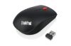 Picture of LENOVO ThinkPad Essentials Compact Wireless Mouse 2.4 GHz Wireless via Nano USB 1200 DPI Optical sensor Supported PC with USB port 1 Year Warranty