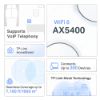 Picture of TP-Link Deco X73-DSL(3-pack) AX5400 VDSL Whole Home Mesh Wi-Fi 6 Modem System 660sqm Coverage For 1-3 Bedroom Houses, Dual-Band, OFDMA, MU-MIMO, Beam